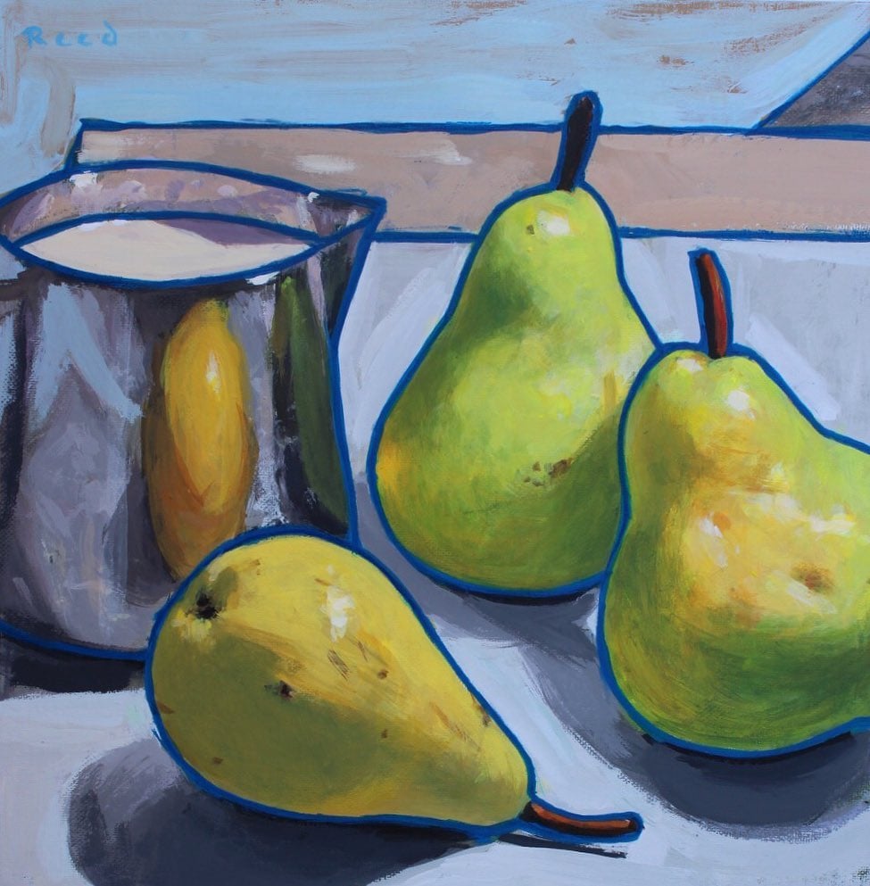 Image of Pears with Pitcher (Original)