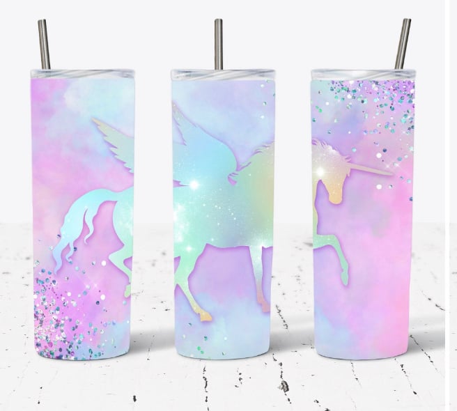 Image of The Pastel Unicorn Tumbler