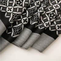 Image 2 of Kaleidoscopic Print Silk Scarf