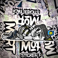 Image 3 of Mort Sticker Pack