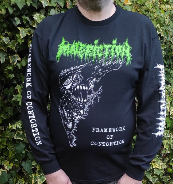 Image of Malediction - Framework of Contortion long sleeve shirt