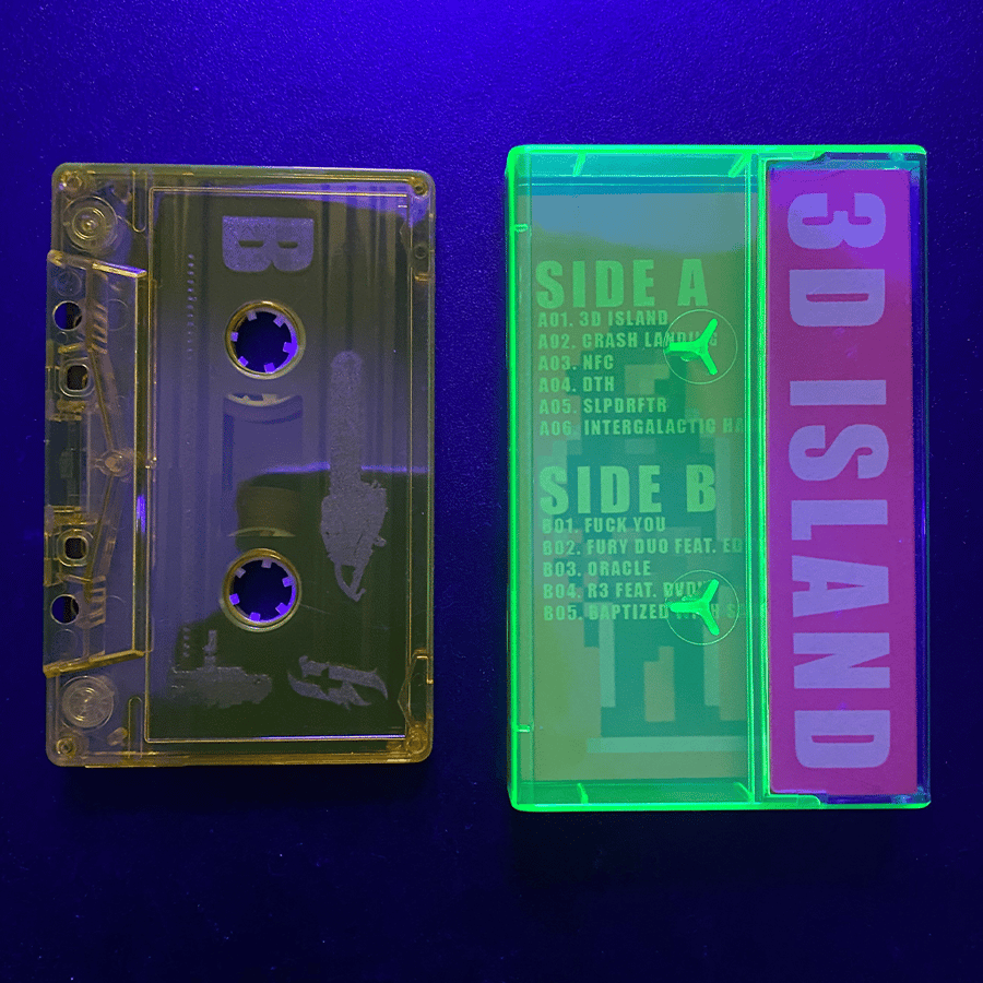 Image of 3D Island - 5 Year Anniversary Cassette Tape 