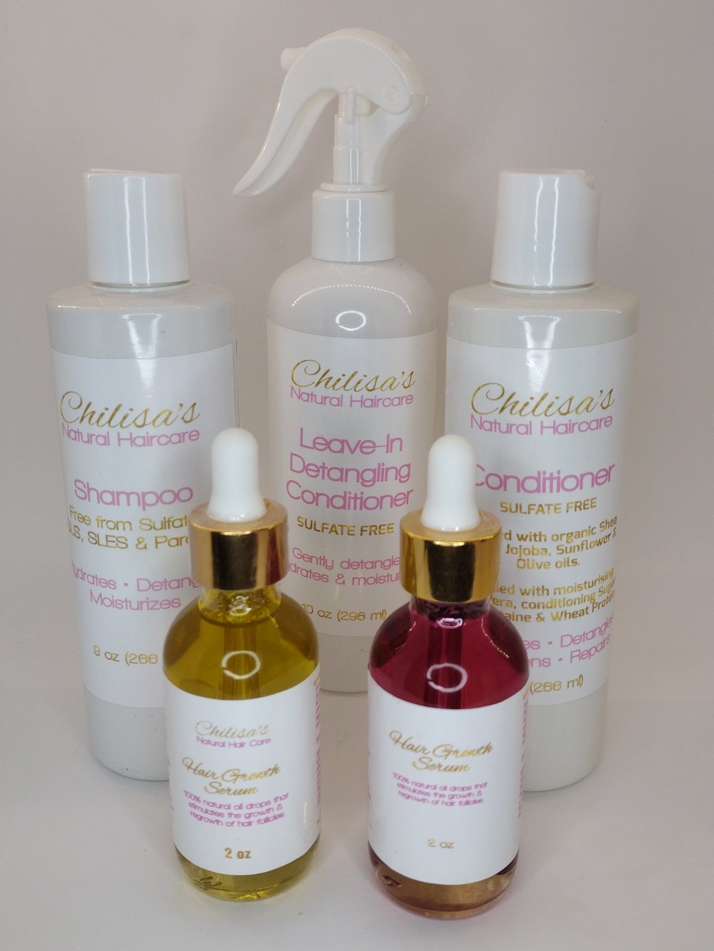 Image of Chilisa's Natural Hair Care Essentials Bundle