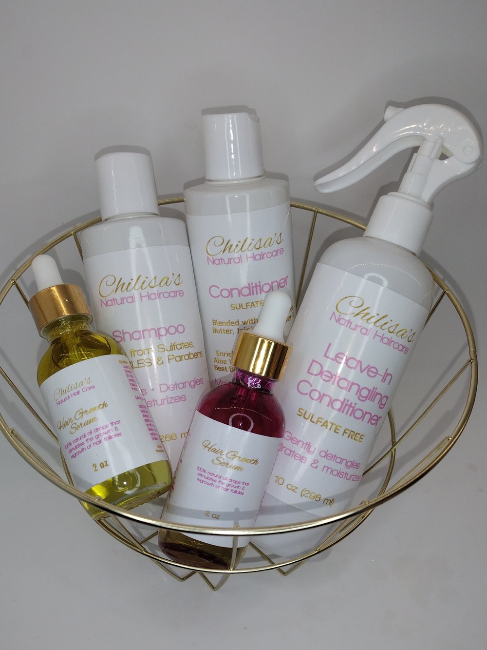 Image of Chilisa's Natural Hair Care Essentials Bundle