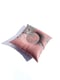 Image of 76) THE 'O' IMPRINT - TWO TONE - SIZE M - PINK & GREY