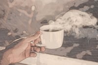Coffee Digital Painting