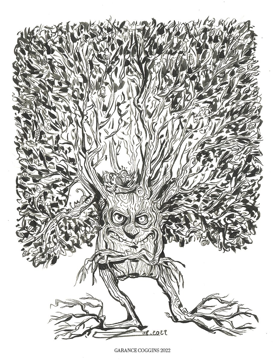 Poster - The Grumpy Tree | Garance Coggins