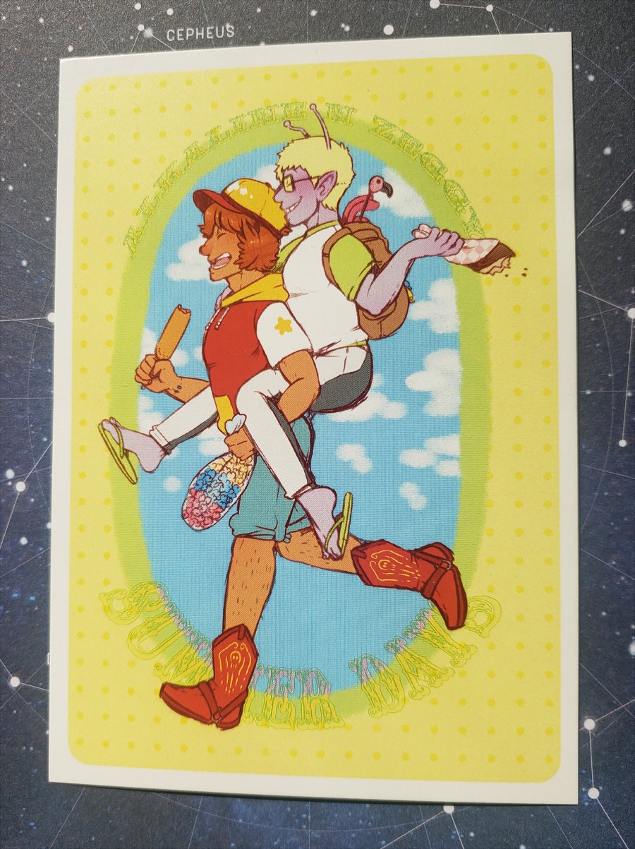 Space School - Fair Food Print