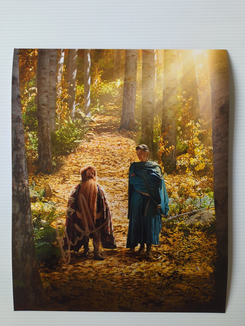 Owain Arthur Lord of the Rings Signed 10x8