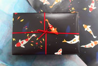 Image 3 of Koi Carp Wrapping paper