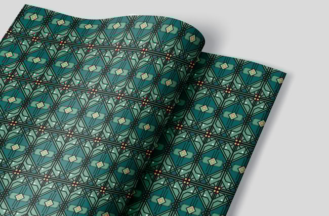 Geometric Wrapping paper | Tamzin Harris