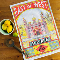 Image 2 of 'Home is Best' Tea Towel