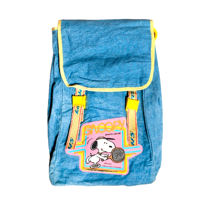 Vintage 80's SNOOPY backpack