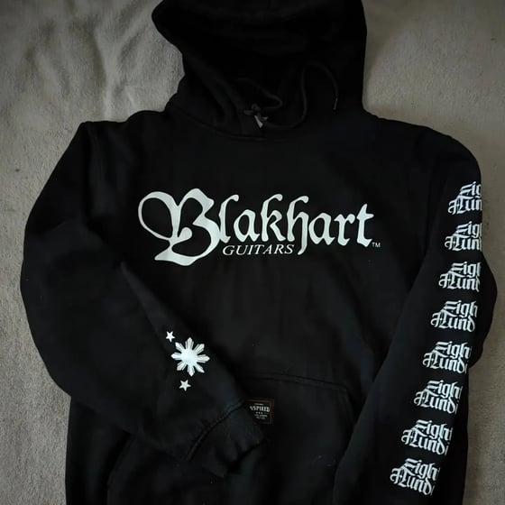 Image of BLAKHART GUITARS EIGHTY HUNDRED PULLOVER HOODIE WITH CHOLO COMBO