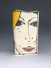 "Adelphia" faceform vase