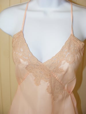 20s Step-in Peach Rayon Unworn in Box XS