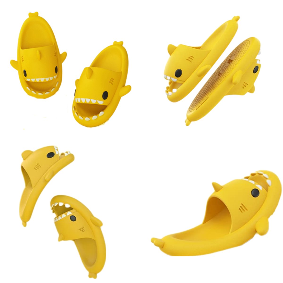 Yellow Shark Slides LuxAffluence