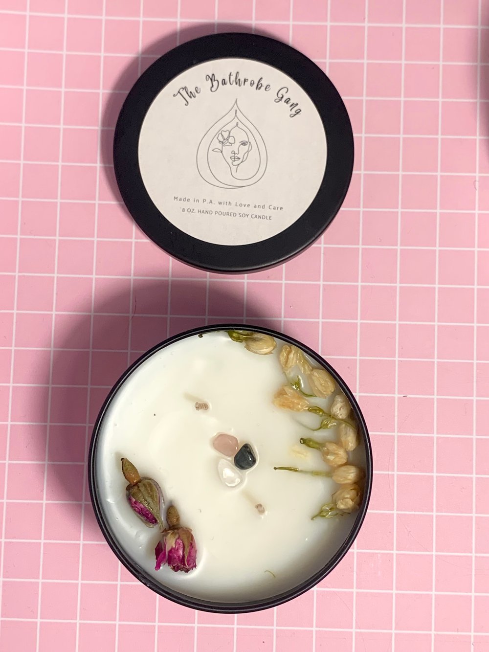 Image of This Smells Amazing! Long Showers & Face Masks Aesthetic Soy Candle