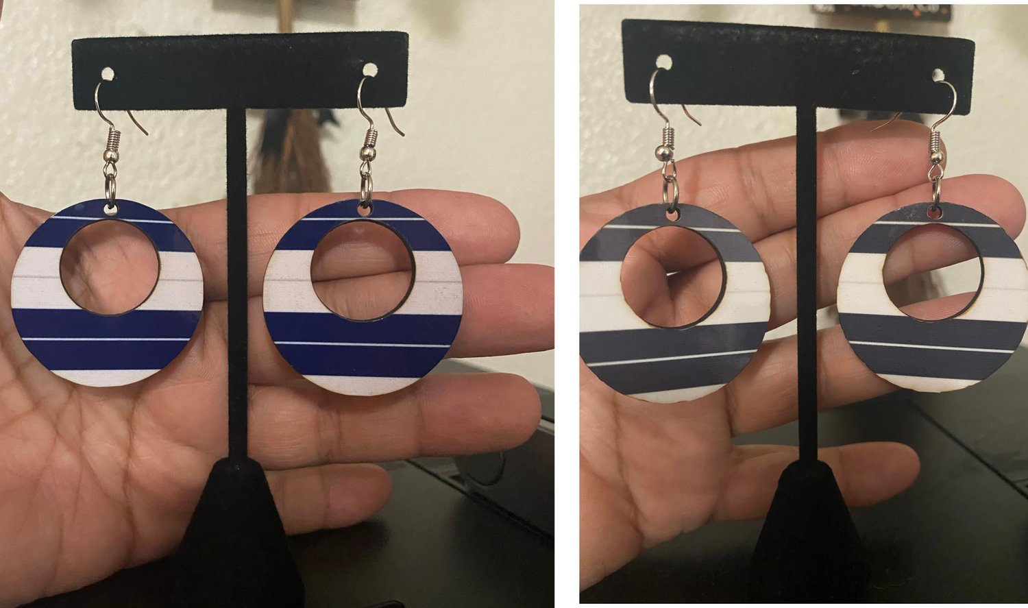 Image of  Charlie Brown Grey and in Navy Blue