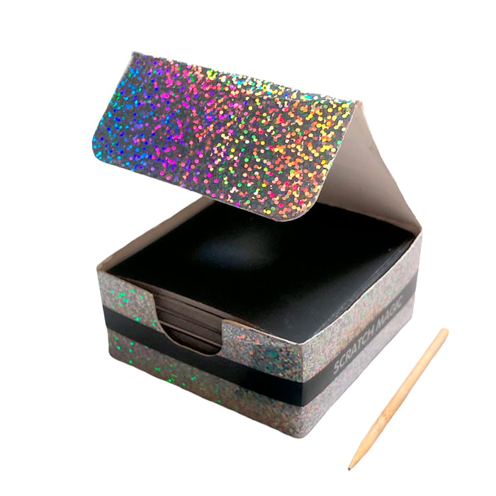 Scratch magic notes Holographic