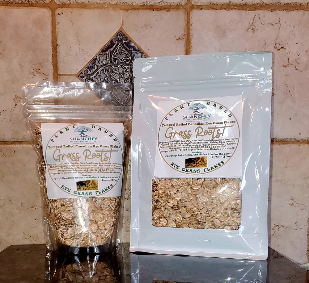 GRASS ROOTS! Rolled Rye Flakes-Whole/Smashed Heirloom Berries. Cholesterol-Diabetes