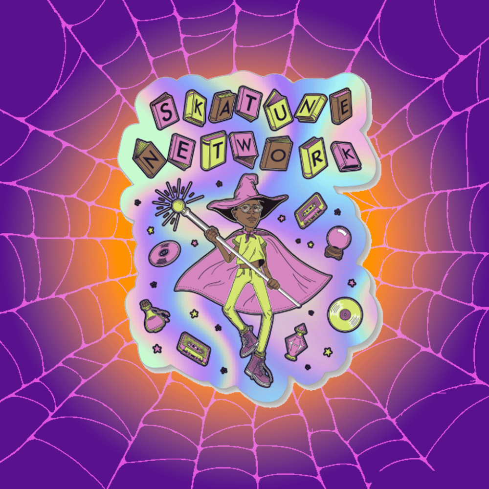 HALLOWEEN 🔮🎃👻 | SPELLCASTER | HOLOGRAPHIC STICKERS