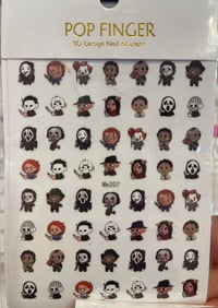 Image 1 of Halloween sticker sheet