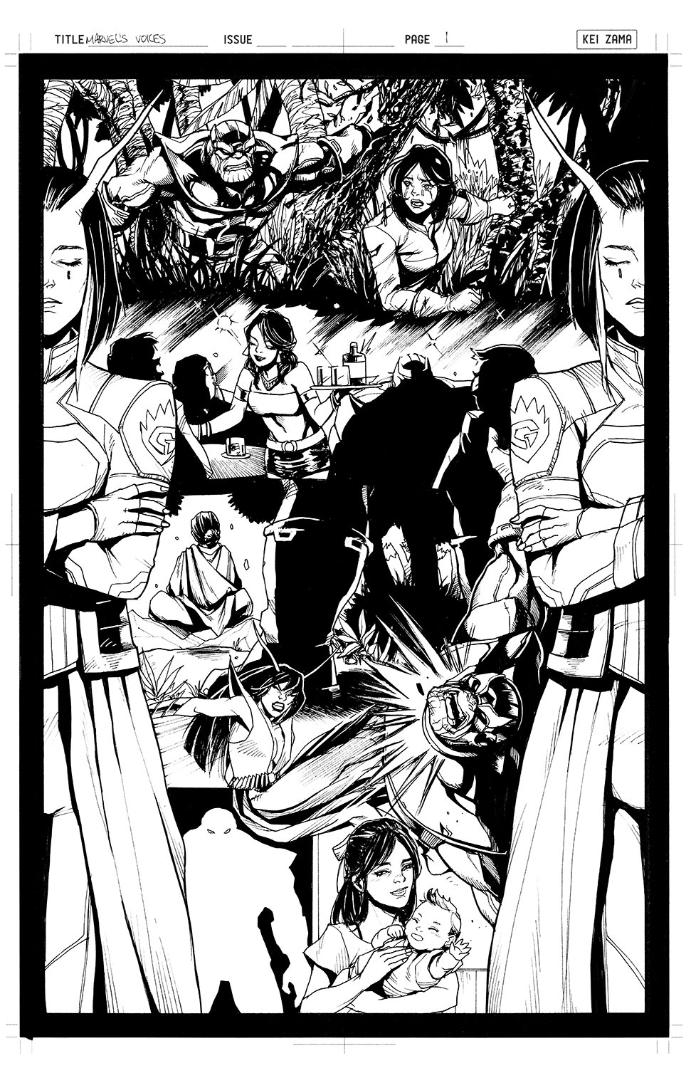 Marvel's Voices: Identity (2022) #1 Page 1