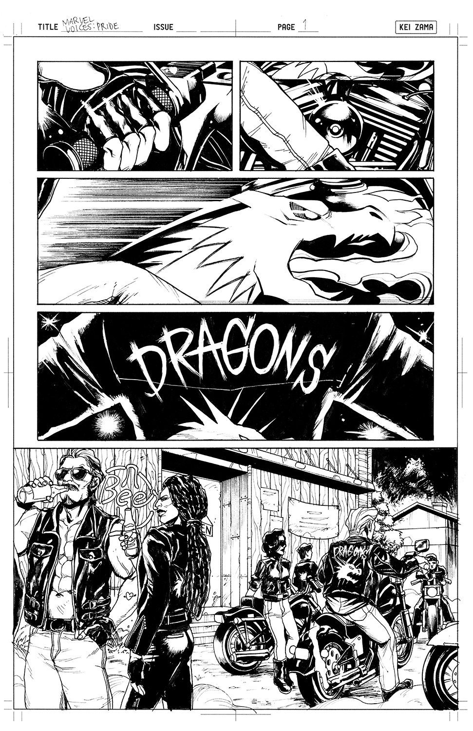 Marvel's Voices: Pride (2022) #1 Page 1
