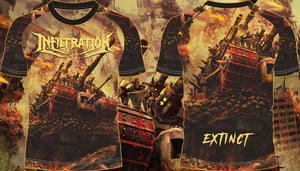 Image of INFILTRATION	Extinct	All Over Print T-Shirt And Short