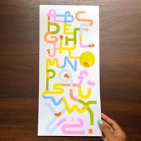 Image 4 of Hamster Tube Alphabet Riso