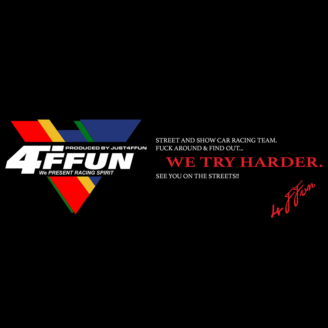 Image of "WE TRY HARDER" STICKER