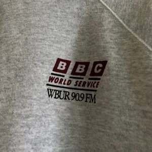 Image of BBC World Service WBUR 90.9FM Crewneck Sweater