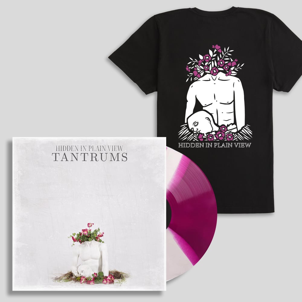 Image of Hidden In Plain View - "Tantrums" Vinyl + T-Shirt Bundle