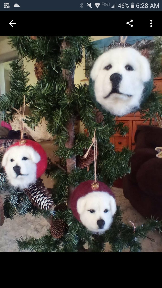 Image of Great Pyrenees Ornament