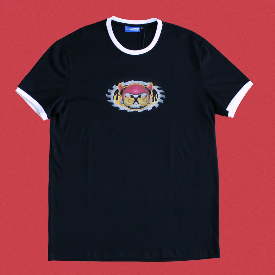 Image of Fire Guy Ringer T-Shirt