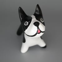 Image 5 of Puppers Figurine in Black and White