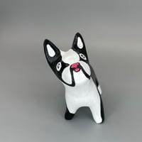 Image 1 of BOSTON TERRIER ART FIGURINE "ROSY"