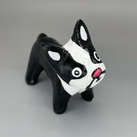 Image 2 of BOSTON TERRIER ART FIGURINE "CURIO"