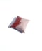 Image of 67)THE PILLOW/PAPER WEIGHT - SIZE S - RED & LT PINK