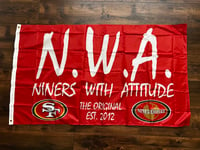 Image 1 of N.W.A. Official Red Flag