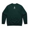 Pine Green Essential Oversize Crew Neck