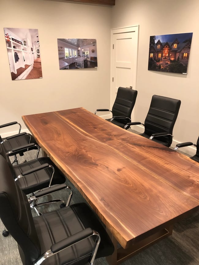 Live Edge Walnut Dining Table