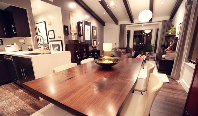 Live Edge Walnut Dining Table