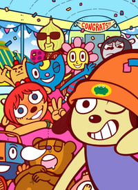 Image 3 of Parappa the Rapper - Fanart Print