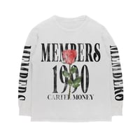 MEMBERS WHITE LONG SLEEVE 