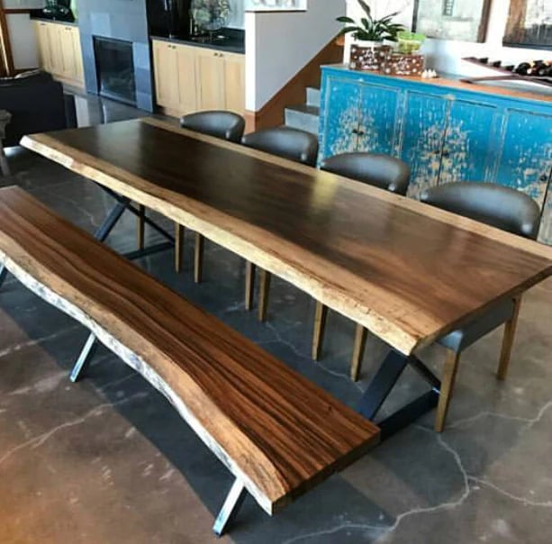 Live Edge Guanacaste Dining Table