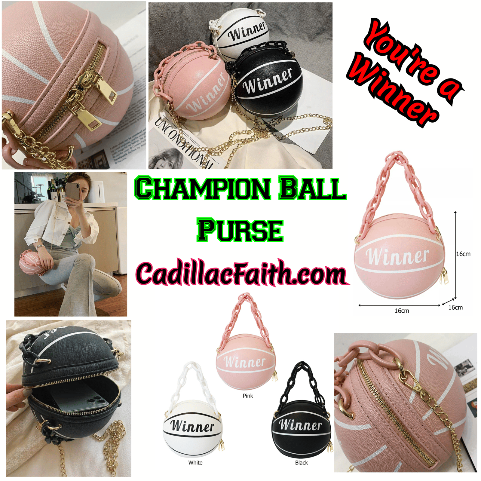 Ball Handbag