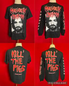 Image of Officially Licensed Malevolent Creation "Kill The Pigs" Charles Manson Shirt!!!