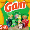 Gain Laundry Detergent Bundle 